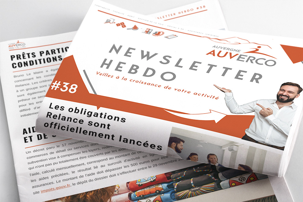 Newsletter Hebdo 38